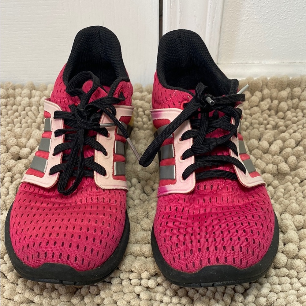 Red and Black Athletic Sneakers